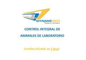 control integral de animales de laboratorio