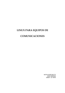 Linux en equipos de comunicaciones