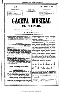 gaceta musical - Hemeroteca Digital