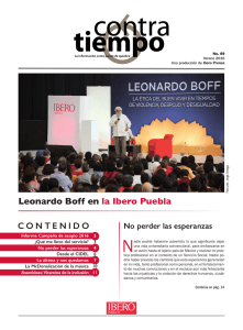 Leonardo Boff en la Ibero Puebla