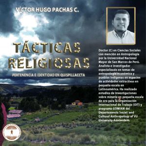 Tácticas religiosas - Victor Hugo Pachas