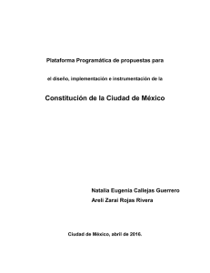 Constitución de la Ciudad de México