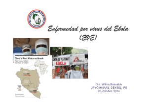 Enfermedad por virus del Ebola (EVE)