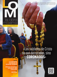 «Los soldados de Cristo no son derrotados, sino CORONADOS»