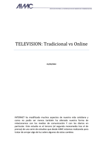 La Televisión: Tradicional vs Online