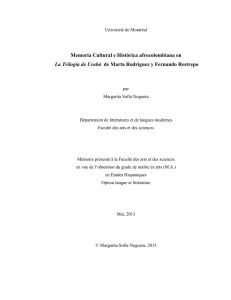 Universit&eacute; de Montr&eacute;al - Th&egrave;se num&eacute;rique
