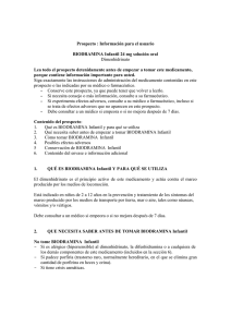 Prospecto : Información para el usuario BIODRAMINA Infantil 24 mg