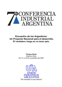 Encuentro de los Argentinos: Un Proyecto Nacional para el