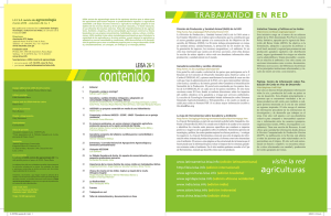 contenido - AgriCultures Network