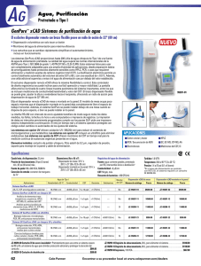 GenPure™ xCAD Sistemas de purificación de agua - Cole