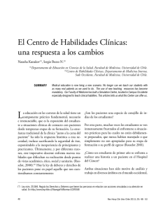 El Centro de Habilidades Clínicas: una respuesta a los cambios