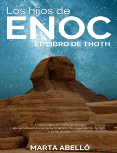 LOS HIJOS DE ENOC: El libro de Thoth (Spanish Edition)