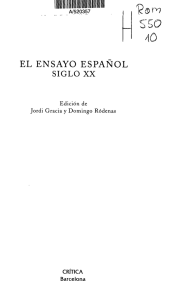 el ensayo español