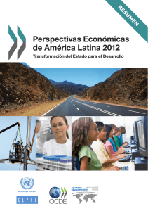 Perspectivas Económicas de América Latina 2012