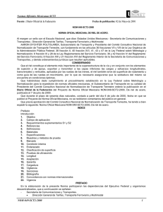 Normas Oficiales Mexicanas SCT2 NOM-049-SCT2