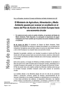 16.03.04 Consejo Ministros UE - Ministerio de Agricultura