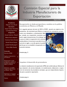 Comisión Especial para la Industria Manufacturera de Exportación