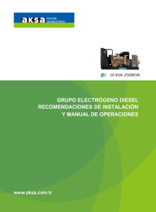 Spanish - Plantas Electricas Diesel, Generadores