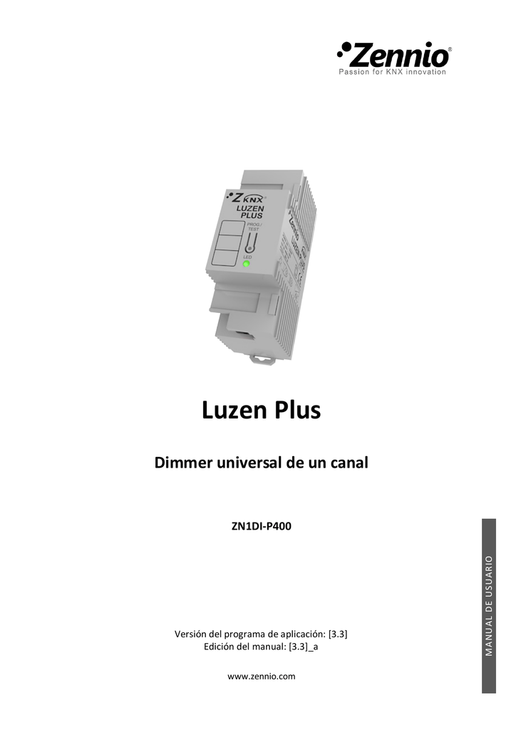 Manual Zennio