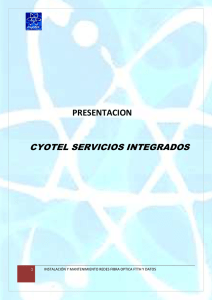 Presentacion Cyotel Servicios Integrados 1.7