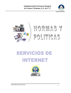 NORMAS GENERALES INTERNET2