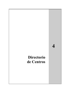 Directorio de Centros - Servicio de Información sobre Discapacidad