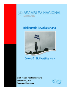 Bibliografía Sandinista - Asamblea Nacional de Nicaragua