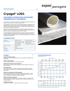 Cryogel® x201 - Aspen Aerogels