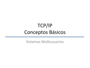 TCP/IP Conceptos Básicos