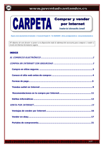 Carpeta Comprar y vender por internet ( PDF