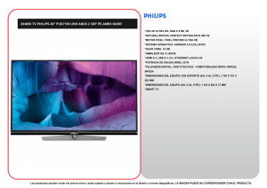 204606 TV PHILIPS 49" PUS7150 UHD AND5.2 3DP PE.AMB3 BARR