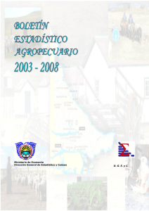 Boletín Estadístico Agropecuario 2003-200