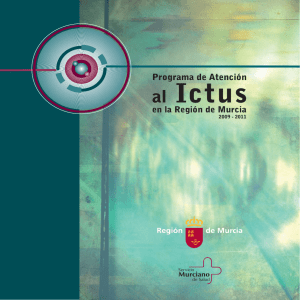 PROGRAMA DE ATENCIÓN AL ICTUS EN LA REGION DE MURCIA