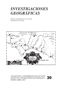 investigaciones geográficas - publicar en la Universidad de Alicante