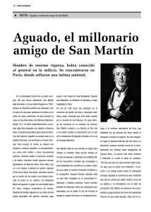 Aguado, el millonario amigo de San Martín