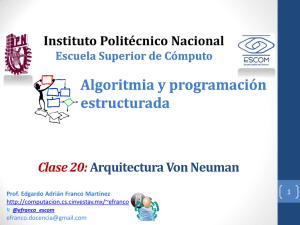 Arquitectura Von Neumann y Harvard
