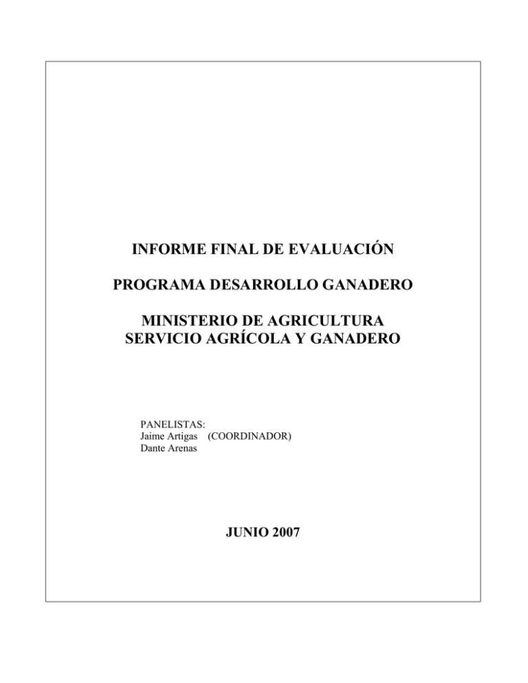 Desarrollo Ganadero