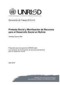 Movilización de Recursos - United Nations Research Institute for