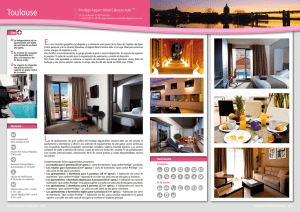folleto - Privilege Hotels Toulouse
