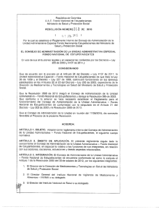 resolucion-318-de-2015 - Ministerio de Salud y Protección Social