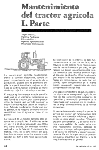anten1m1ento del tractor agrícola rte