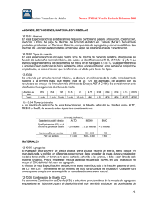 Instituto Venezolano del Asfalto Norma INVEAS. Versión Revisada