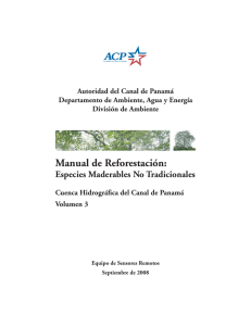 Manual de Reforestación