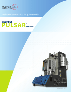 Pulsar Spanish Brochure - Quantachrome Instruments
