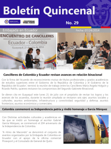 Presentación de PowerPoint - Embajada de Colombia en Ecuador