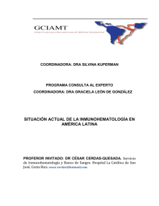 para acceder - Asociación Mexicana de Medicina Transfusional AC