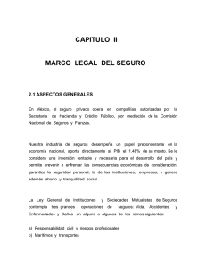 marco legal del seguro