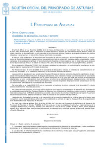 ResoluCión de 5 de junio de 2014 - Asturias