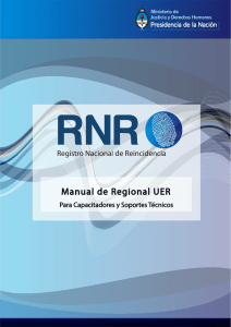 Descargar Manual - Registro Nacional de Reincidencia
