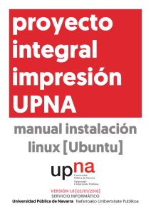 manual instalación linux [Ubuntu]